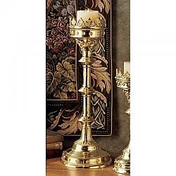 DESIGN TOSCANO TE1038 7 INCH GRANDE CHARTRES CATHEDRAL CANDLESTICK