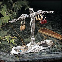 DESIGN TOSCANO PA8961 6 INCH ANGEL IN WAITING EARRING HOLDER