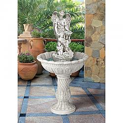 DESIGN TOSCANO KY53002 23 1/2 INCH HEAVENLY MOMENTS ANGEL FOUNTAIN