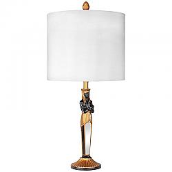 DESIGN TOSCANO PD61930 12 INCH SERVANT TO THE PHARAOH TABLE LAMP