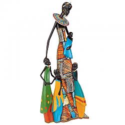 DESIGN TOSCANO QS2572 9 INCH AFRICAN LADY WITH CHILDREN