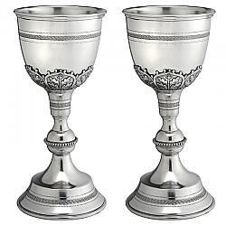 DESIGN TOSCANO PA95000 CANTERBURY GRAND CHALICES, SET OF 2