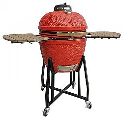 VISION GRILLS B-R2C2AX-S 1-SERIES 52 W X 46 H INCH CERAMIC KAMADO GRILL IN RED