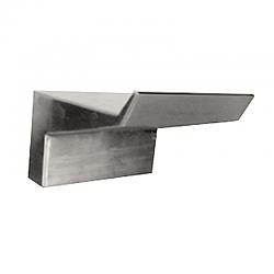 THE OUTDOOR PLUS OPT-ARF12-SS 12 INCH ARCH FLOW SCUPPER - 316 MARINE GRADE BRUSHED STAINLESS STEEL