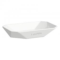 LAUFEN H8777760000001 HOME 5 3/8 INCH CERAMIC SOAP DISH - WHITE