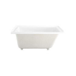 SWISS MADISON SM-AB562 VOLTAIRE 54 INCH LEFT-HAND DRAIN ACRYLIC ALCOVE INTEGRAL BATHTUB - GLOSSY WHITE