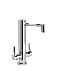 WATERSTONE FAUCETS 1900HC HUNLEY HOT AND COLD FILTRATION FAUCET WITH LEVER HANDLES