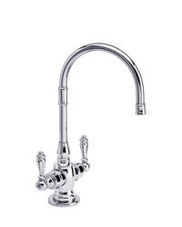 WATERSTONE FAUCETS 1202HC PEMBROKE HOT AND COLD FILTRATION FAUCET WITH LEVER HANDLES