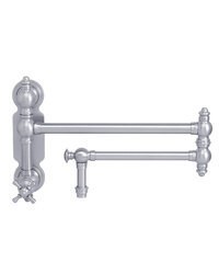 WATERSTONE FAUCETS 3150 TRADITIONAL WALL MOUNTED POTFILLER WITH CROSS HANDLE