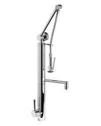 WATERSTONE FAUCETS 3700 CONTEMPORARY GANTRY PULL-DOWN FAUCET - STRAIGHT SPOUT
