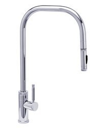 WATERSTONE FAUCETS 10200 FULTON 20 1/4 INCH INDUSTRIAL EXTENDED REACH TOGGLE SPRAYER PLP PULLDOWN FAUCET