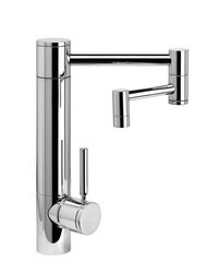 WATERSTONE FAUCETS 3600-12 HUNLEY KITCHEN FAUCET WITH 12 INCH ARTICULATED SPOUT