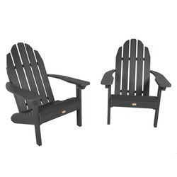 HIGHWOOD USA EO-KITCLAS4 MOUNTAIN BLUFF 57 3/4 INCH ESSENTIAL ADIRONDACK CHAIR, SET OF TWO