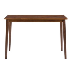 CORLIVING DSW-300-T BRANSON DINING 45 INCH TABLE WITH SPLAYED LEGS - BROWN