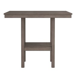 CORLIVING DTS-200-T TUSCANY WASHED 42 INCH TUSCANY COUNTER HEIGHT DINING TABLE - WASHED GREY