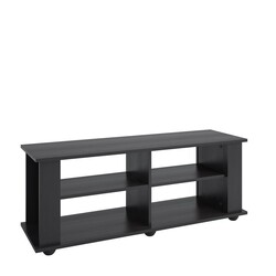 CORLIVING FS-3480 FILLMORE 47 INCH RAVENWOOD WOODEN TV STAND FOR TVS UP TO 55 INCH - BLACK