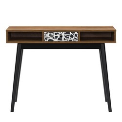 CORLIVING LFF-30-D ACERRA 39 INCH ABSTRACT-PATTERN ENTRYWAY TABLE OR DESK