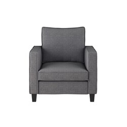 CORLIVING LGA-30-C GEORGIA 33 INCH POLYESTER ACCENT CHAIR