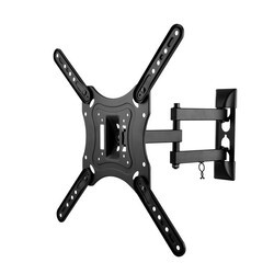 CORLIVING MPM-805-A 17 INCH FULL-MOTION X-FRAME WALL MOUNT FOR 23 INCH - 55 INCH TVS - BLACK