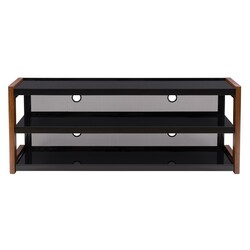 CORLIVING TML-150-B MILAN 60 INCH TV BENCH FOR TVS UP TO 75 INCH - BROWN