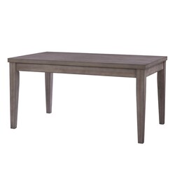 CORLIVING TNY-301-T NEW YORK 59 INCH CLASSIC DINING TABLE - WASHED GREY