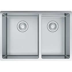 FRANKE CUX16024 CUBE 25 5/8 INCH STAINLESS STEEL KITCHEN SINK
