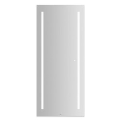 ROBERN AM3070RFP AIO COLLECTION 29-1/8 X 69-7/8 INCH DIMMABLE FULL LENGTH MIRROR WITH LUM LED LIGHTING AT 4000 KELVIN TEMPERATURE