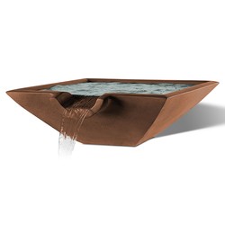 SLICK ROCK CS3011 CAMBER 29 INCH X 12 INCH SQUARE WATER BOWL