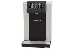 ELKAY DSBSH130UVPC 10 1/4 INCH 1.5 GPH REFRIGERATED HOT FILTERED COUNTERTOP STAINLESS STEEL WATER DISPENSER