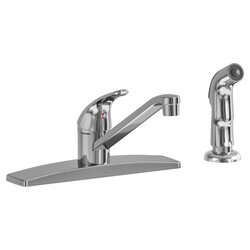 ELKAY LK2478CR EVERYDAY THREE HOLE DECK MOUNT KITCHEN FAUCET WITH SIDE SPRAY - CHROME