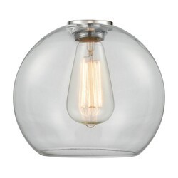 INNOVATIONS LIGHTING G122-8 BALLSTON LARGE ATHENS 8 INCH SPHERE SHAPE GLASS SHADE - CLEAR