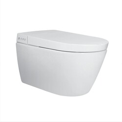 FINE FIXTURES SWT1W AQUEOUS SMART WALL-HUNG TOILET AND BIDET SEAT