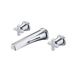 ISENBERG 240.2450 SERIE 240 TWO HANDLE WALL MOUNTED TUB FILLER