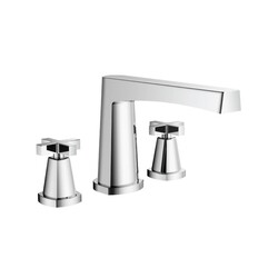 ISENBERG 240.2410 SERIE 240 3/4 INCH 3 HOLE DECK MOUNTED ROMAN TUB FAUCET