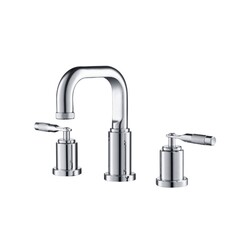 ISENBERG 250.2000 SERIE 250 THREE HOLE 8 INCH WIDESPREAD TWO HANDLE BATHROOM FAUCET