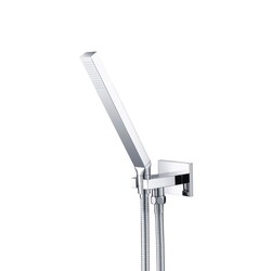 ISENBERG HS1003 UNIVERSAL FIXTURES HAND SHOWER SET WITH WALL ELBOW, COMBINED HOLDER AND HOSE