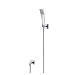 ISENBERG HS1005 UNIVERSAL FIXTURES HAND SHOWER SET WITH WALL ELBOW, HOLDER AND HOSE