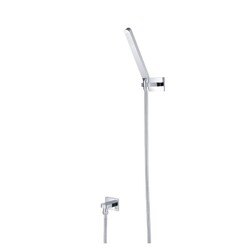 ISENBERG HS1008 UNIVERSAL FIXTURES HAND SHOWER SET WITH WALL ELBOW, HOLDER AND HOSE
