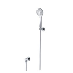 ISENBERG SHS.1000 UNIVERSAL FIXTURES HAND SHOWER SET WITH HOLDER AND ELBOW