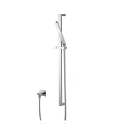 ISENBERG SHS.1018 1 INCH UNIVERSAL FIXTURES HAND SHOWER SET WITH SLIDE BAR AND ELBOW