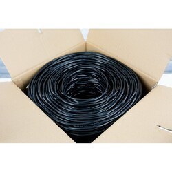 VIVO CABLE-V003 1,000 FT CAT5E OUTDOOR ETHERNET CABLE - BLACK