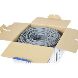 VIVO CABLE-V004 1,000 FT CAT6 ETHERNET CABLE - GREY