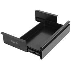 VIVO DESK-AC03A-B PULL OUT UNDER DESK DRAWER WITHOUT SHELL - BLACK