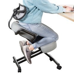 VIVO DN-CH-K02 ADJUSTABLE ERGONOMIC KNEELING CHAIR WITH BACK SUPPORT