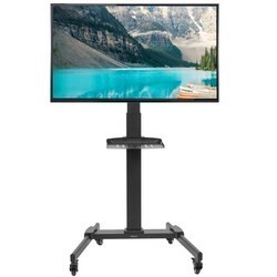 VIVO STAND-TV05L TV CART FOR 32 INCH TO 70 INCH SCREENS - BLACK