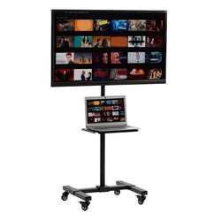 VIVO STAND-TV07W-S TV CART FOR 13 INCH TO 50 INCH SCREENS - BLACK