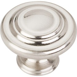 HARDWARE RESOURCES 107 ELEMENTS ARCADIA COLLECTION 1-1/4 INCH DIAMETER CABINET KNOB