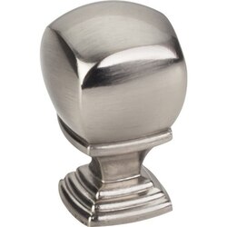HARDWARE RESOURCES 188 JEFFERY ALEXANDER KATHARINE COLLECTION 7/8 INCH OVERALL LENGTH CABINET KNOB