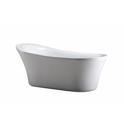 OVE DECOR 15BTU-RACH70-001MO SKYLAR 70 INCH ACRYLIC WHITE BATH TUB