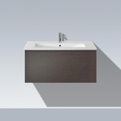 DURAVIT LC6141 L-CUBE 32-1/4 X 19 INCH VANITY UNIT WALL-MOUNTED, WITH ONE PULL-OUT COMPARTMENT